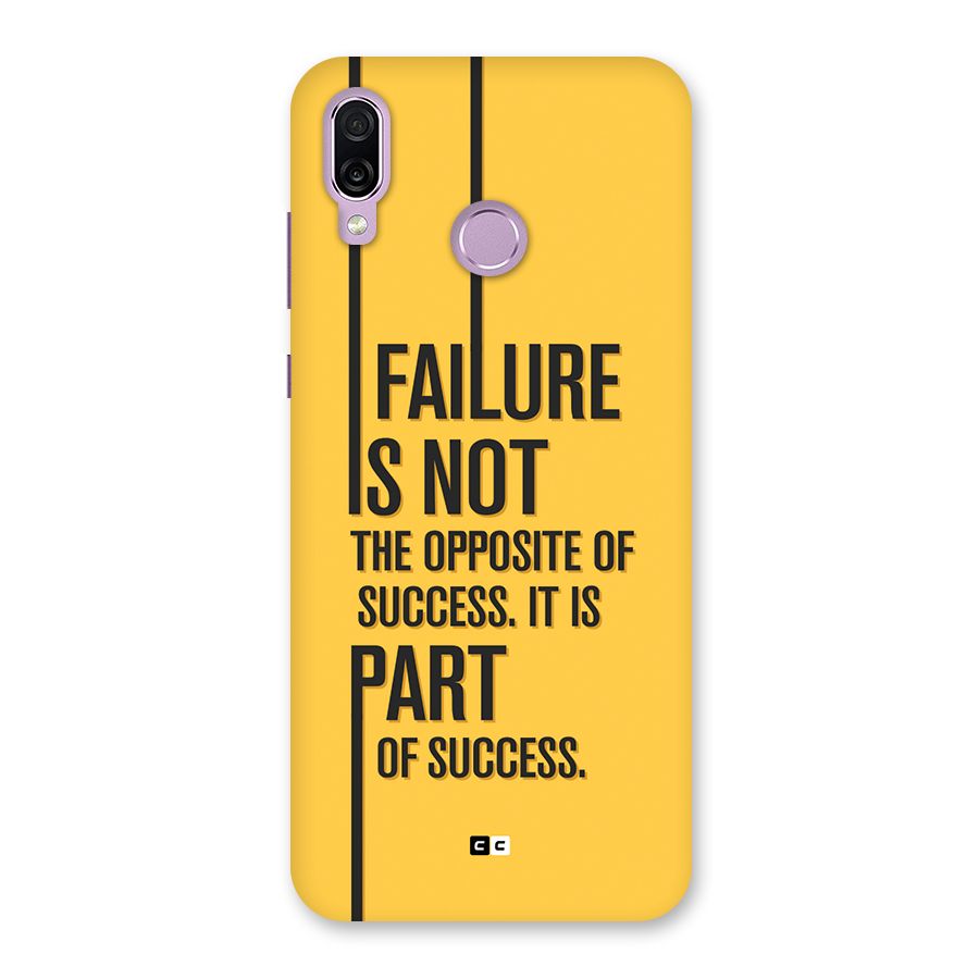 Part Of Success Back Case for Honor Play