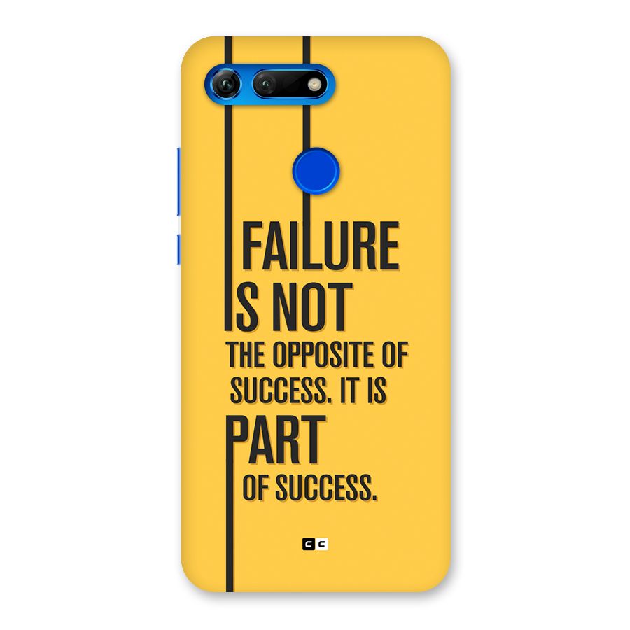 Part Of Success Back Case for Honor View 20