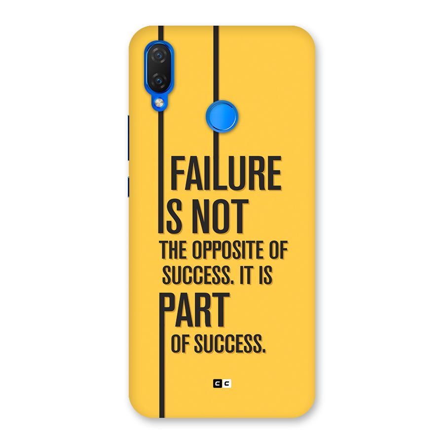 Part Of Success Back Case for Huawei P Smart Plus