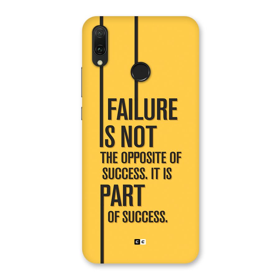Part Of Success Back Case for Huawei Y9 (2019)