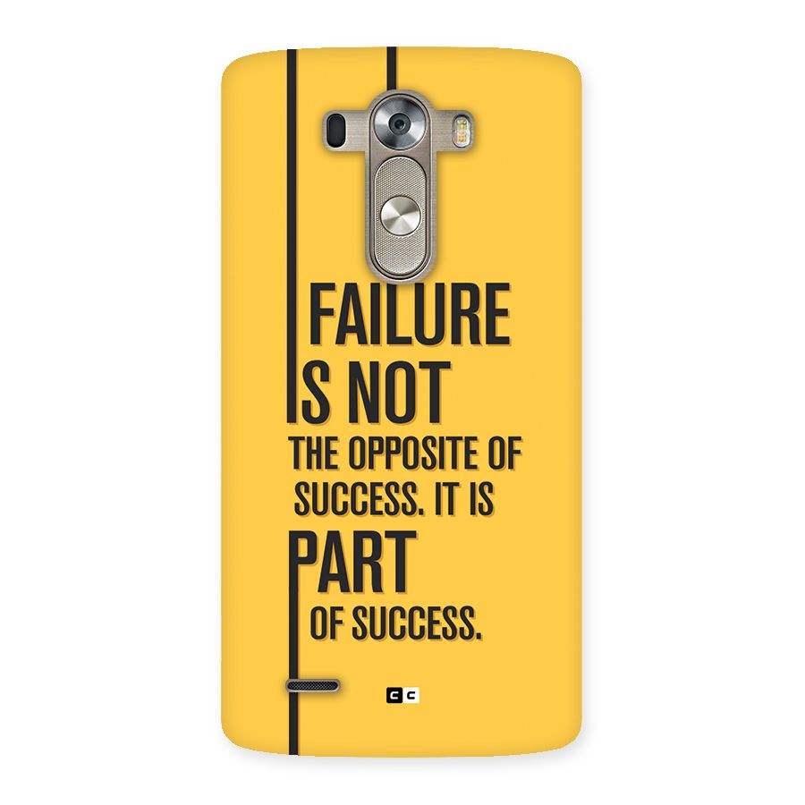 Part Of Success Back Case for LG G3