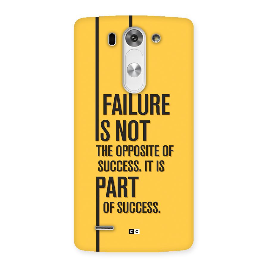 Part Of Success Back Case for LG G3 Mini