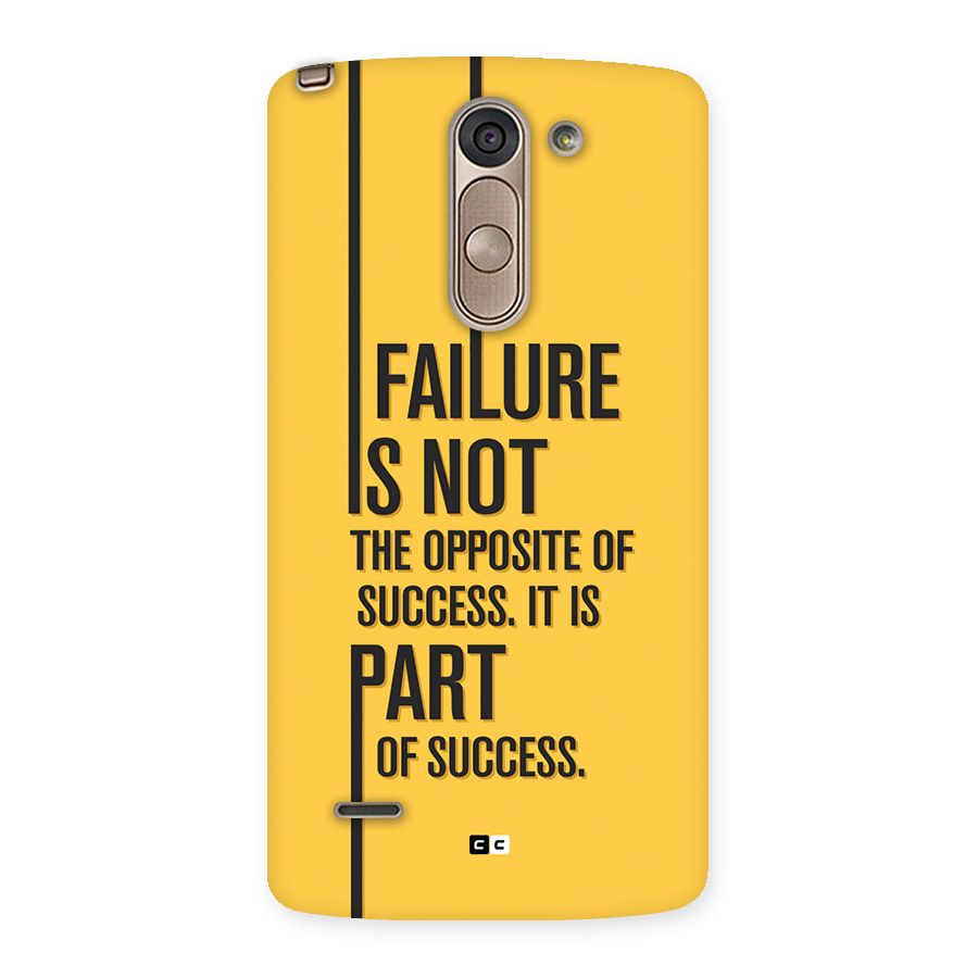 Part Of Success Back Case for LG G3 Stylus
