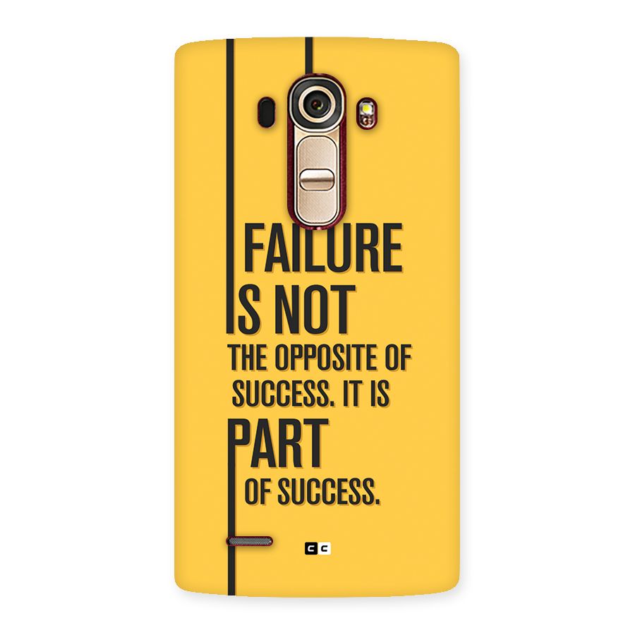 Part Of Success Back Case for LG G4