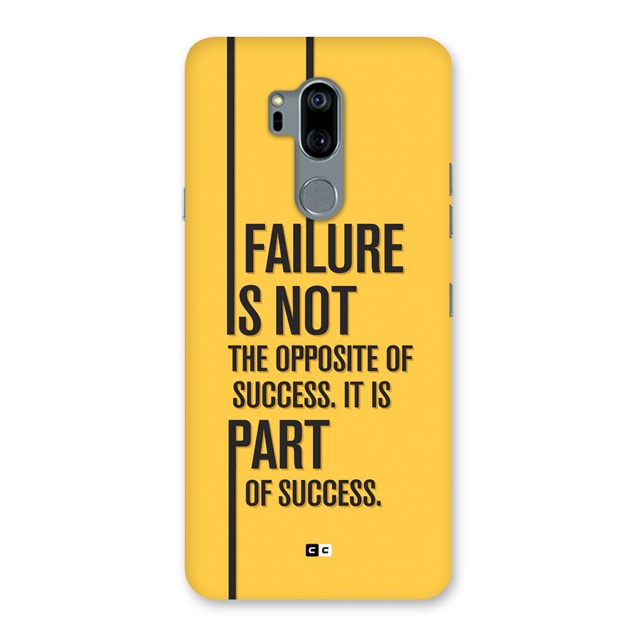 Part Of Success Back Case for LG G7
