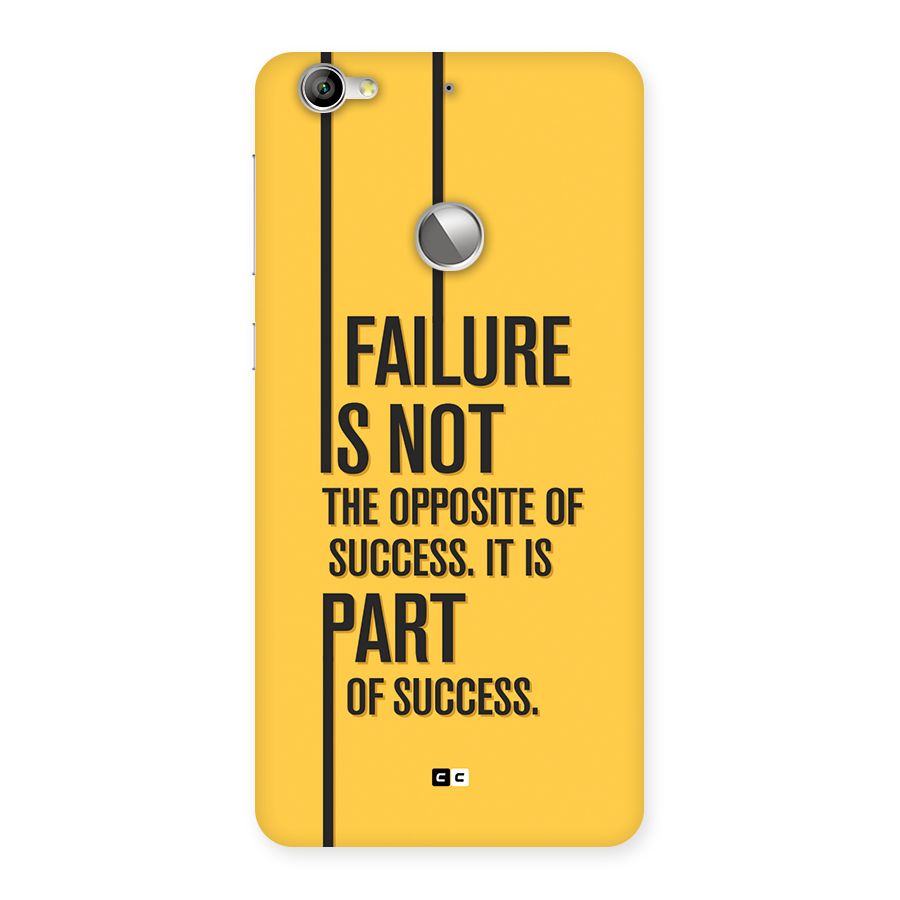 Part Of Success Back Case for Le 1S