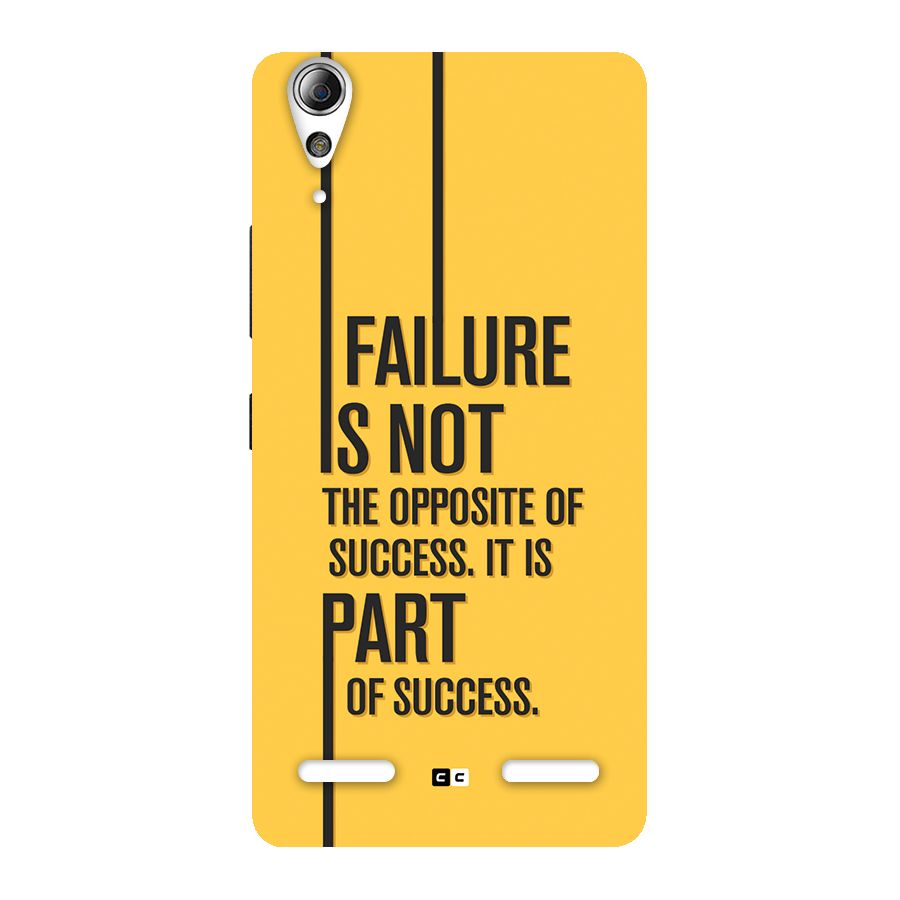 Part Of Success Back Case for Lenovo A6000 Plus