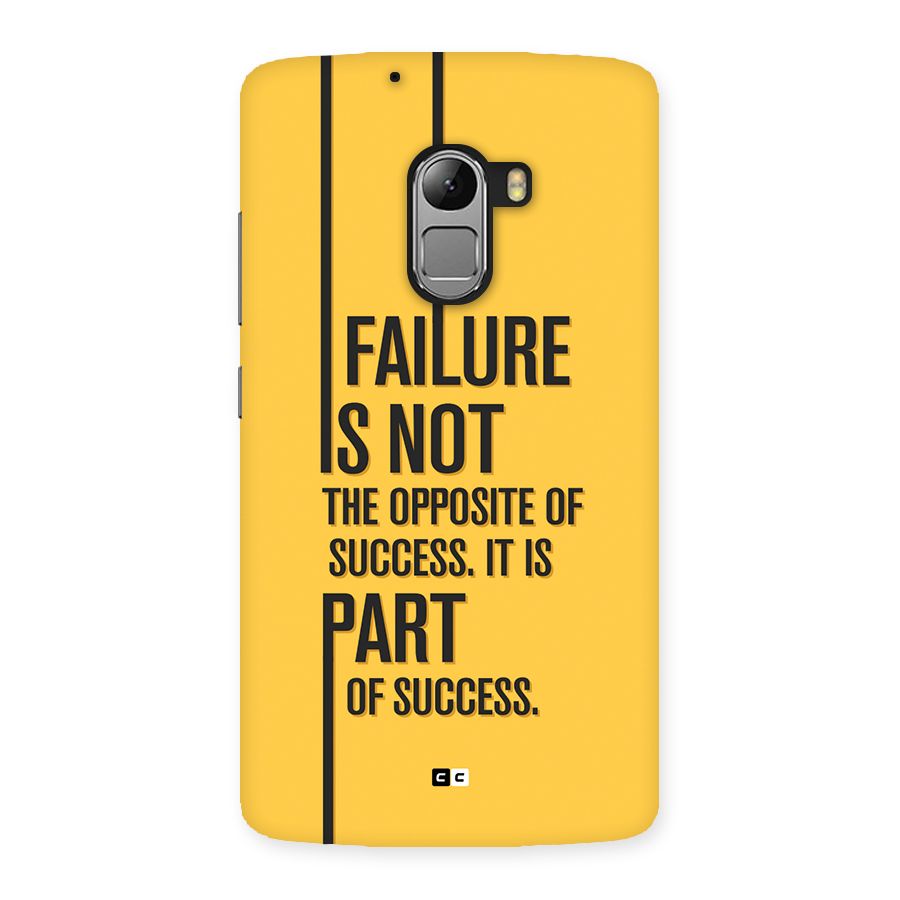 Part Of Success Back Case for Lenovo K4 Note
