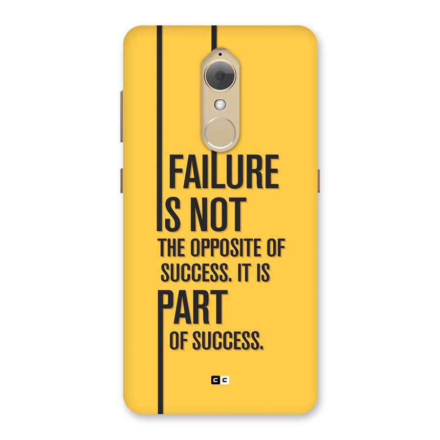 Part Of Success Back Case for Lenovo K8