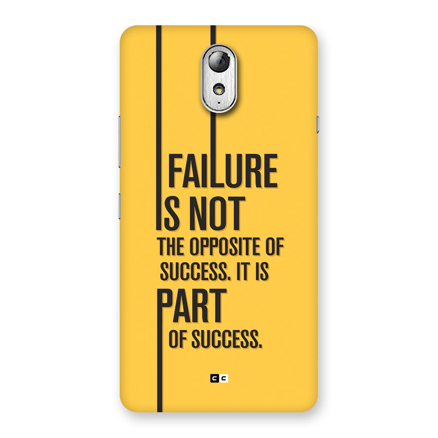 Part Of Success Back Case for Lenovo Vibe P1M