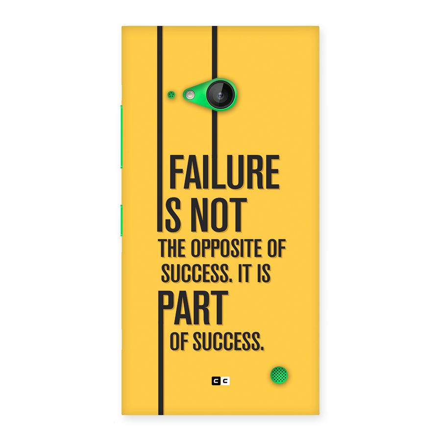 Part Of Success Back Case for Lumia 730