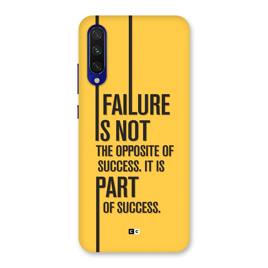Part Of Success Back Case for Mi A3