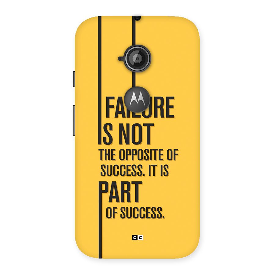 Part Of Success Back Case for Moto E 2nd Gen