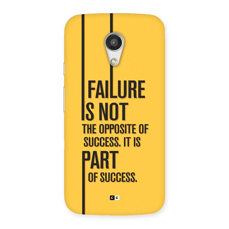 Part Of Success Back Case for Moto G 2nd Gen
