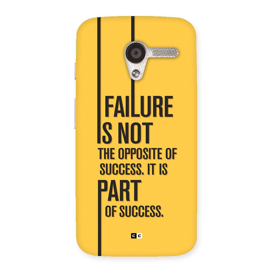 Part Of Success Back Case for Moto X