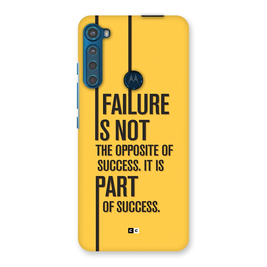 Part Of Success Back Case for Motorola One Fusion Plus