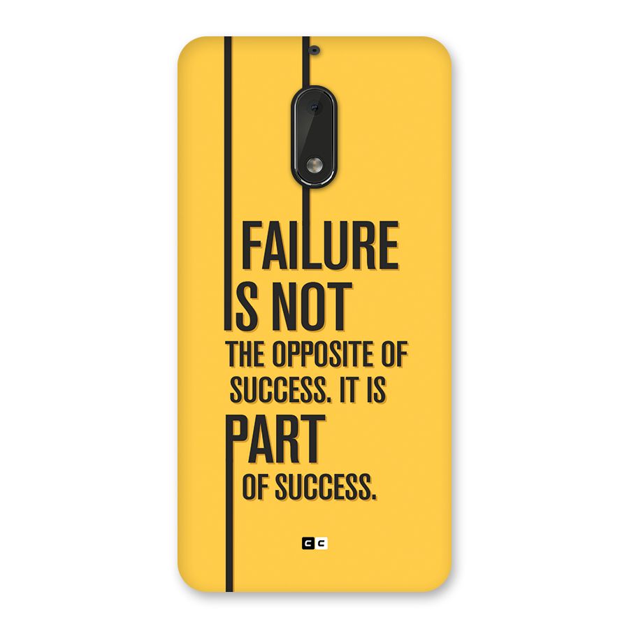Part Of Success Back Case for Nokia 6