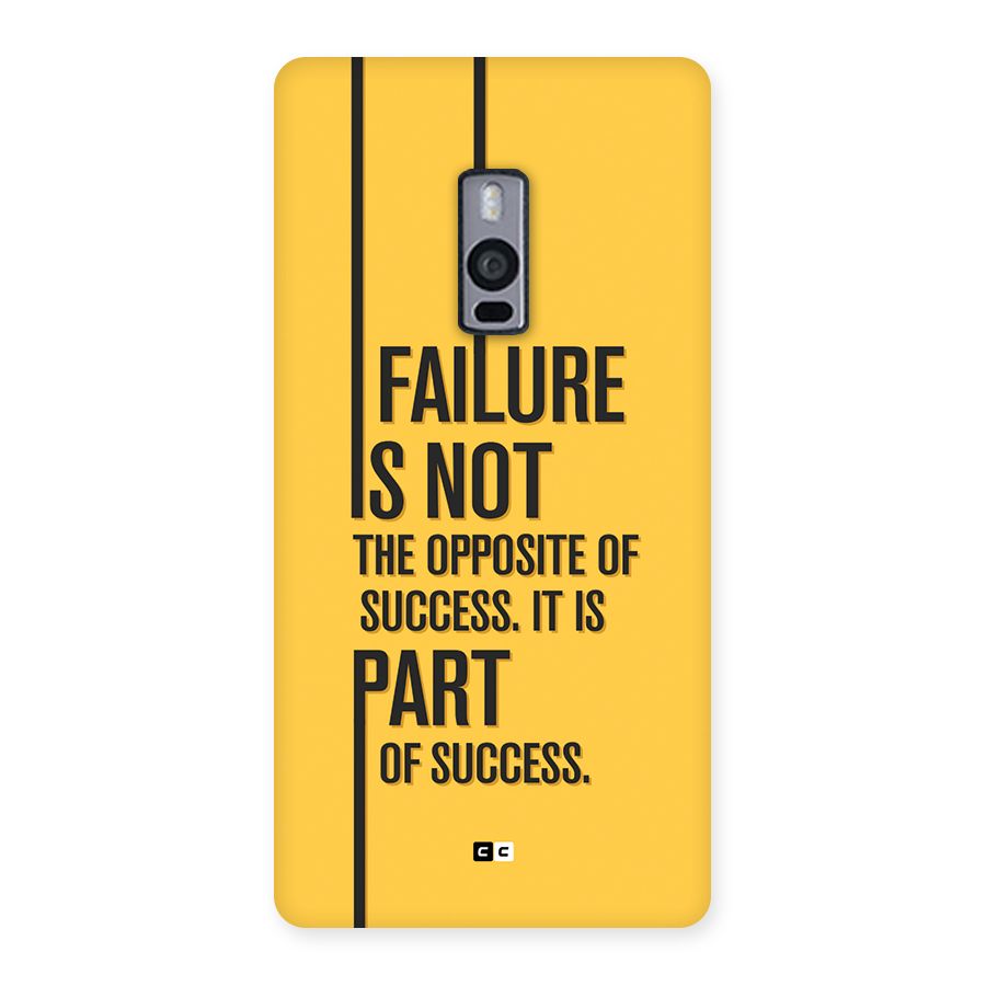 Part Of Success Back Case for OnePlus 2