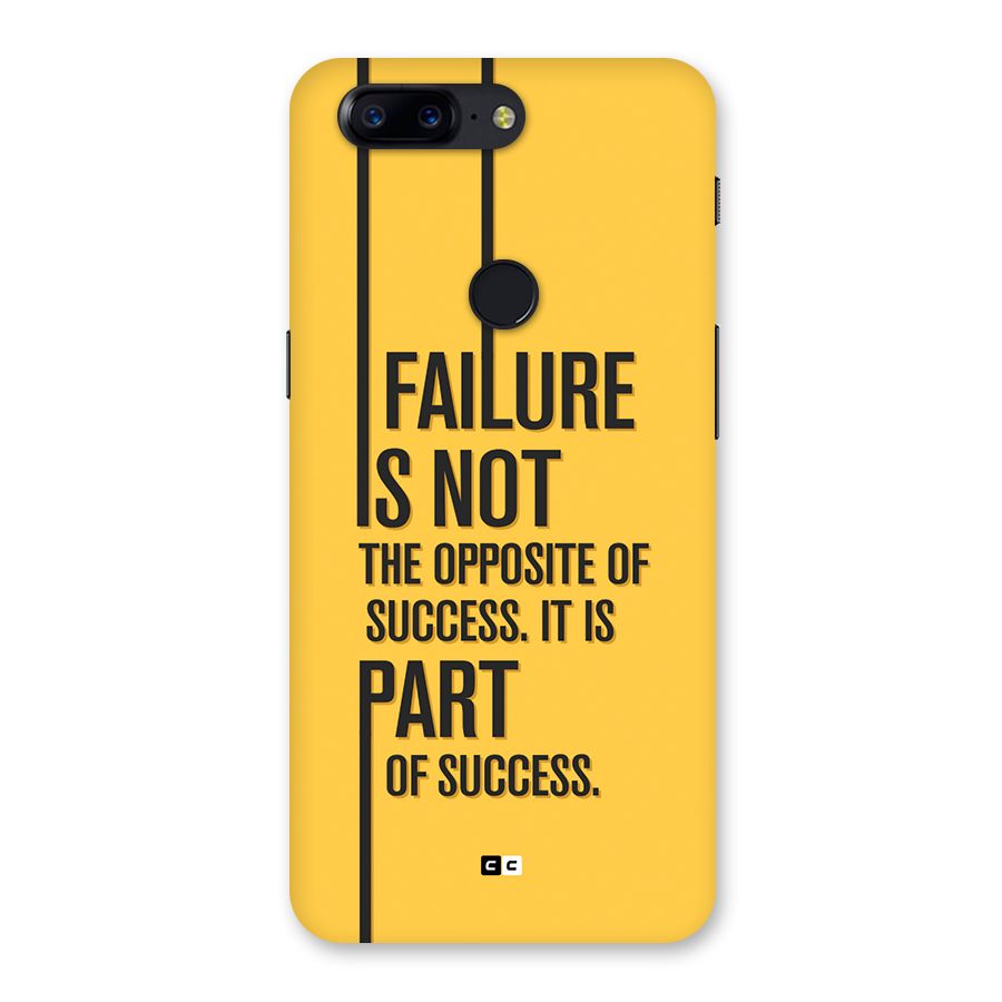 Part Of Success Back Case for OnePlus 5T