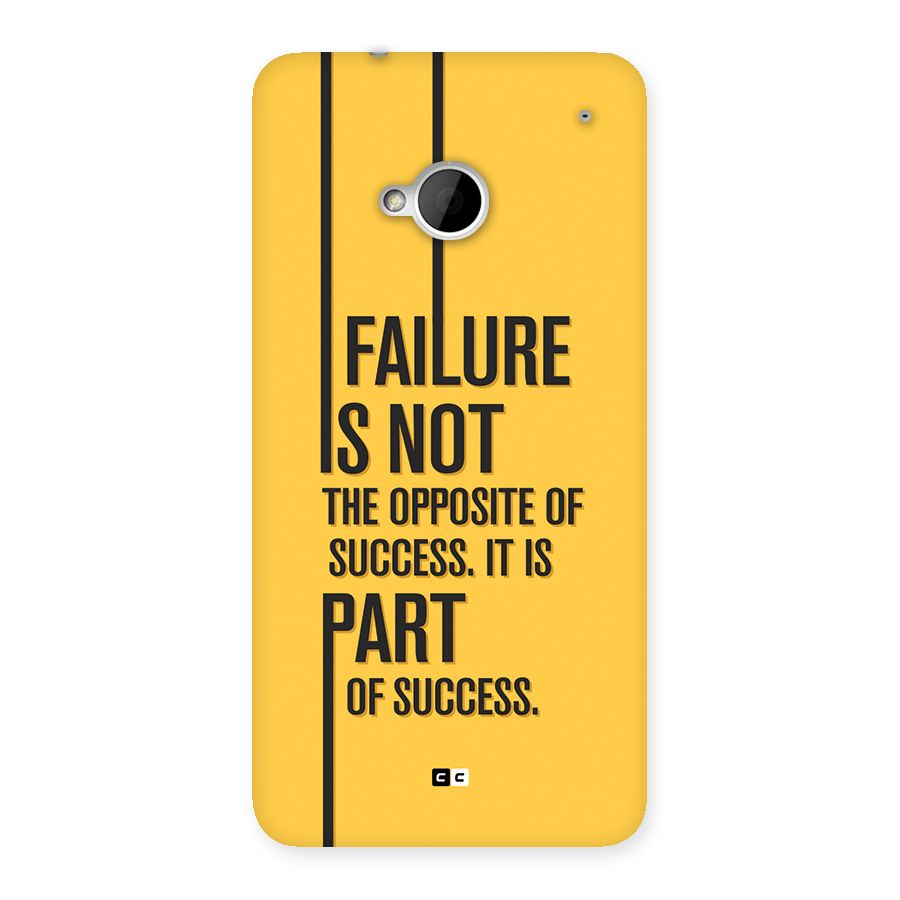 Part Of Success Back Case for One M7 (Single Sim)