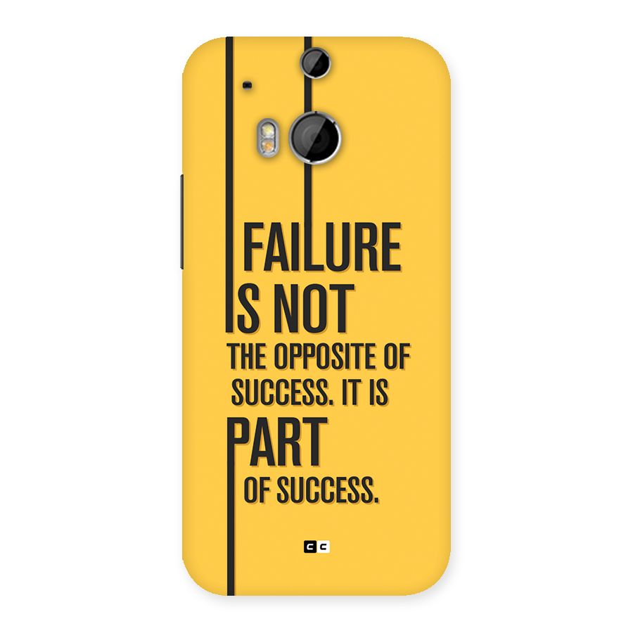 Part Of Success Back Case for One M8