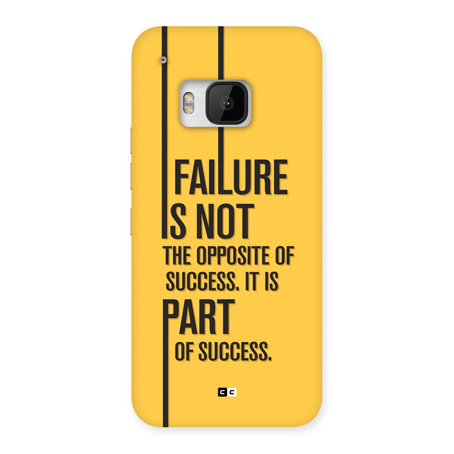 Part Of Success Back Case for One M9