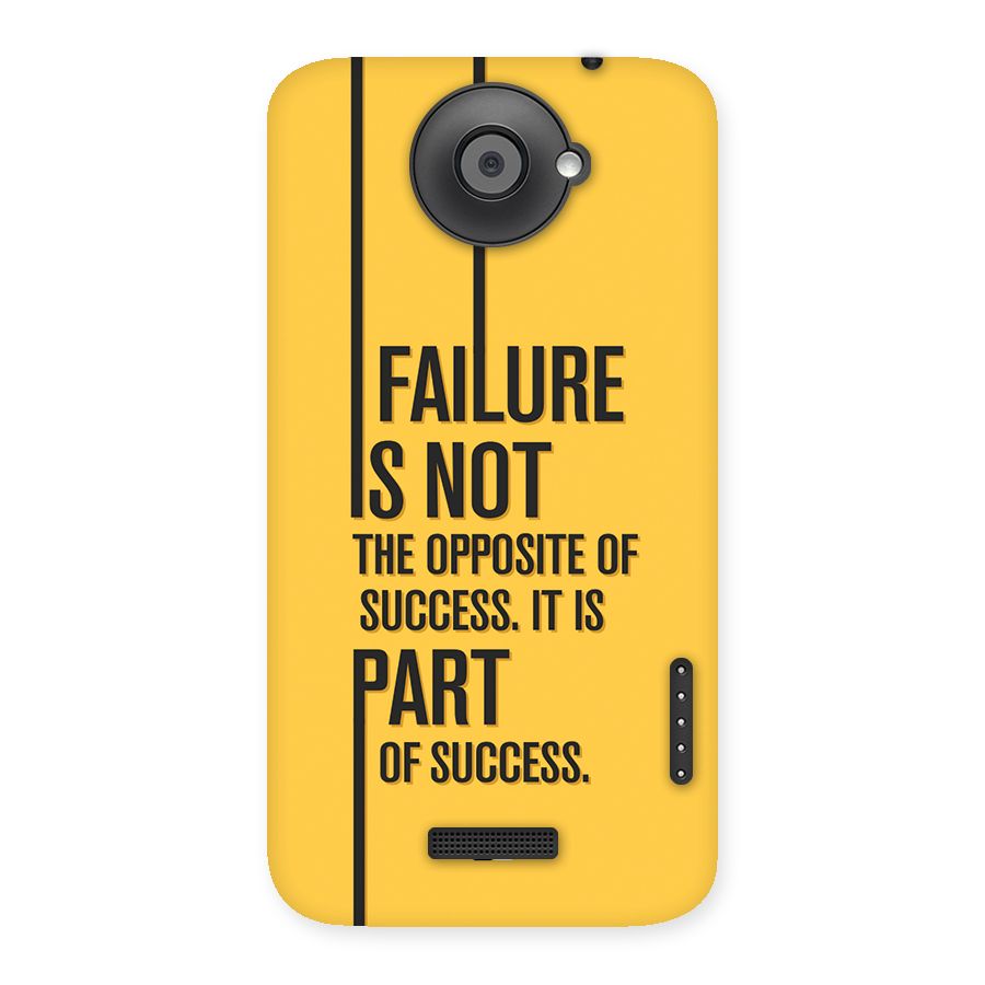 Part Of Success Back Case for One X