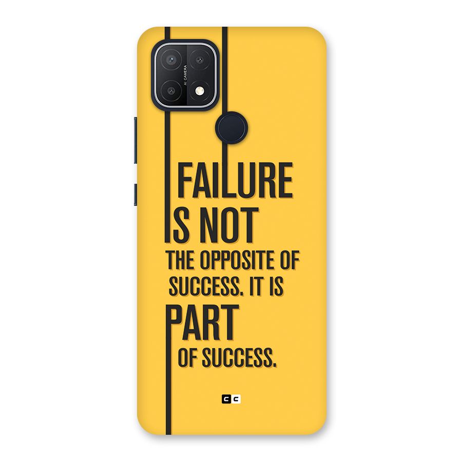 Part Of Success Back Case for Oppo A15