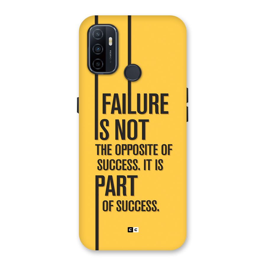 Part Of Success Back Case for Oppo A33 (2020)