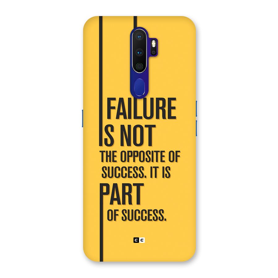 Part Of Success Back Case for Oppo A9 (2020)