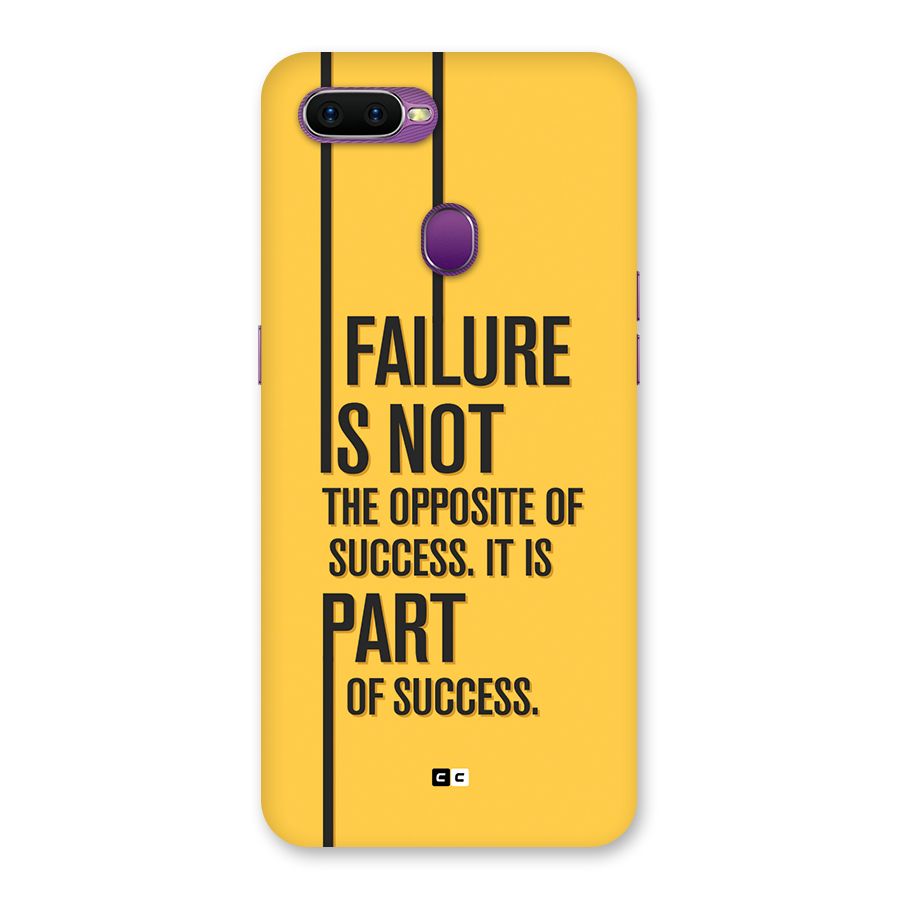 Part Of Success Back Case for Oppo F9