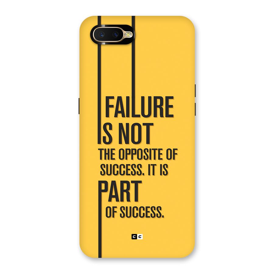 Part Of Success Back Case for Oppo K1