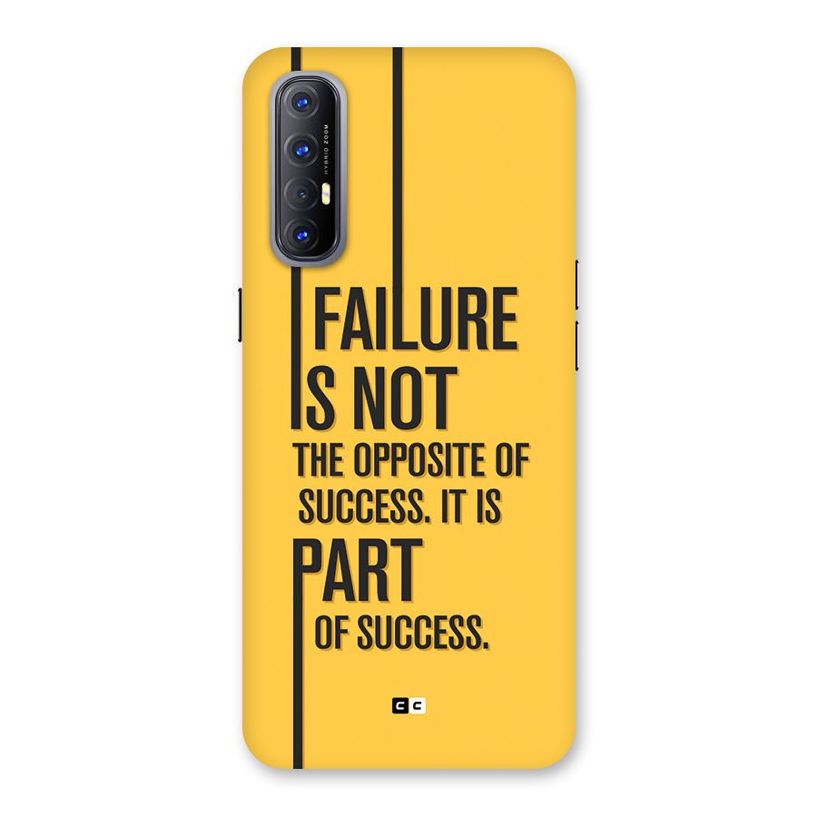 Part Of Success Back Case for Oppo Reno3 Pro