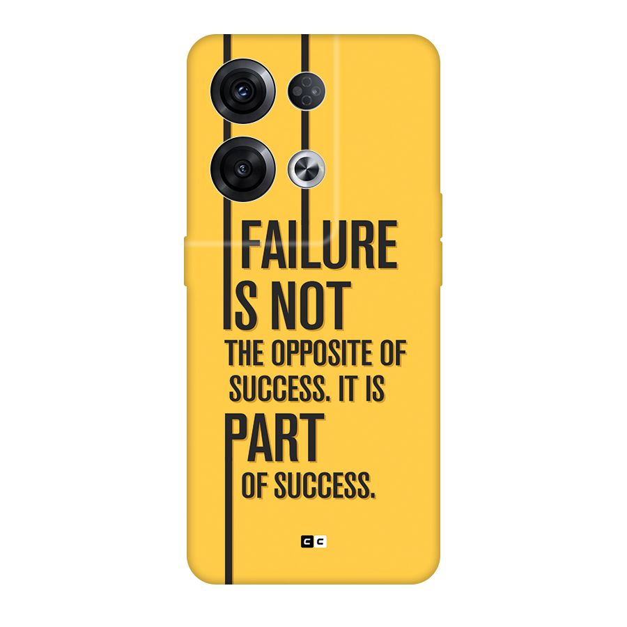 Part Of Success Back Case for Oppo Reno8 Pro 5G