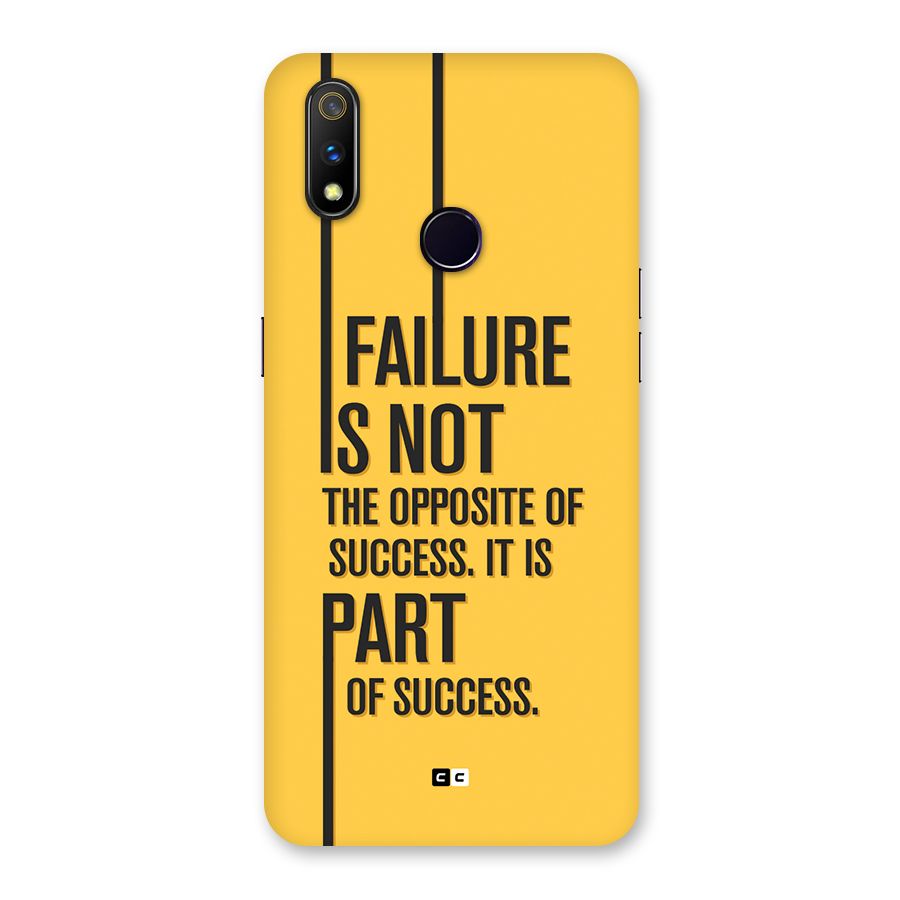 Part Of Success Back Case for Realme 3 Pro