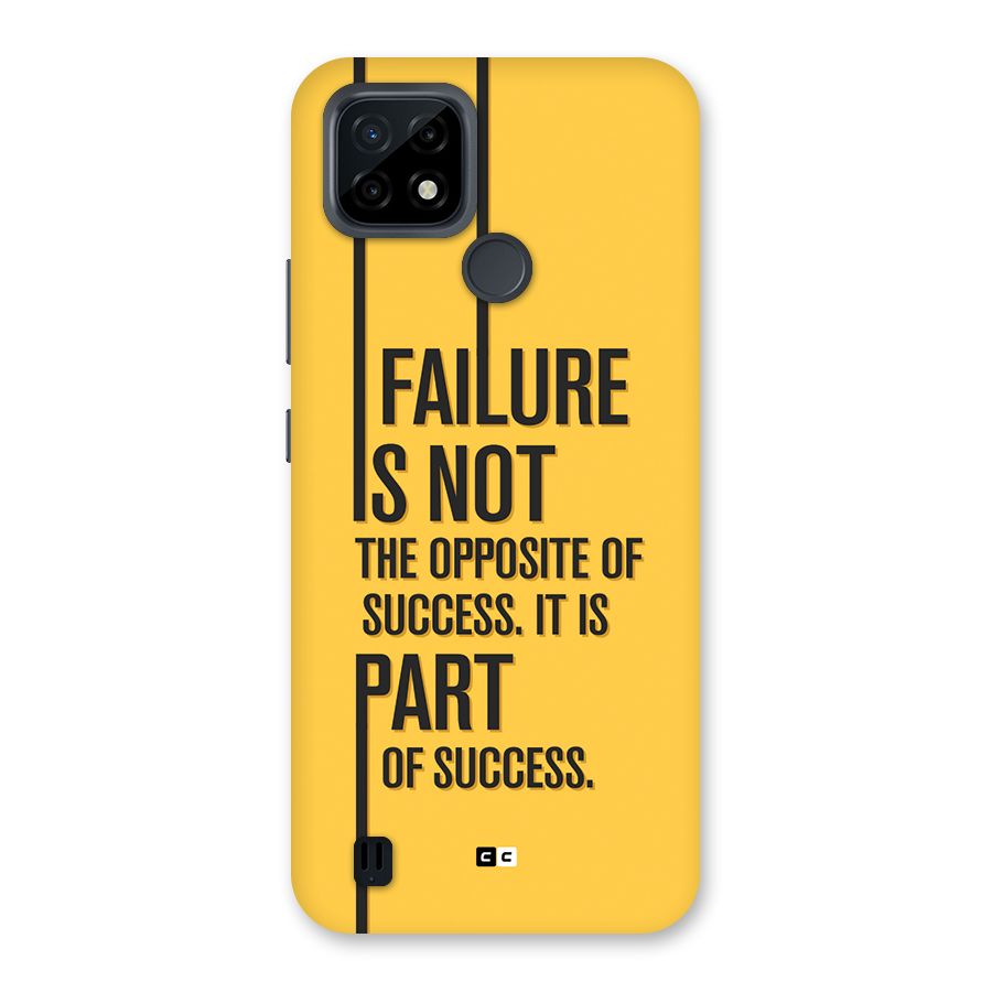 Part Of Success Back Case for Realme C21