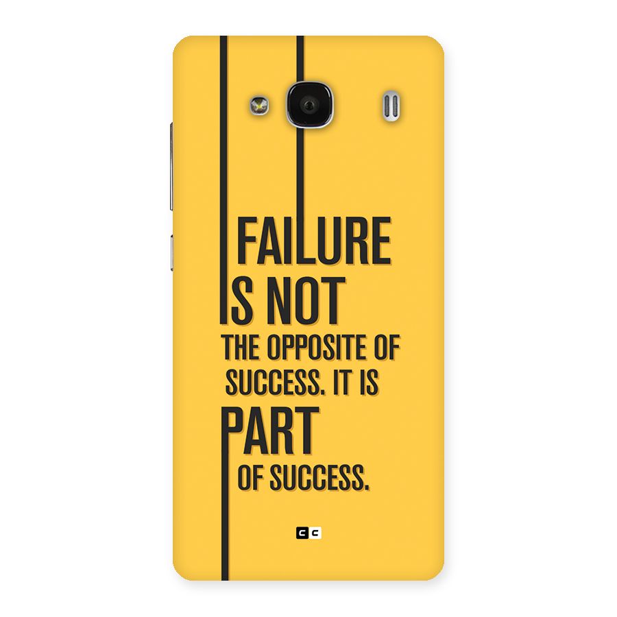 Part Of Success Back Case for Redmi 2 Prime