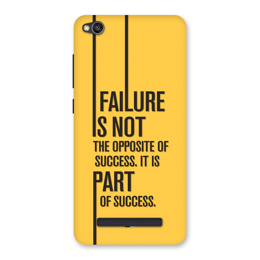 Part Of Success Back Case for Redmi 4A
