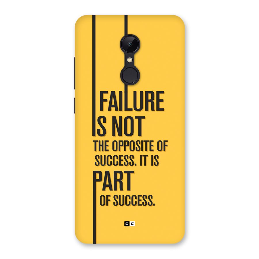 Part Of Success Back Case for Redmi 5