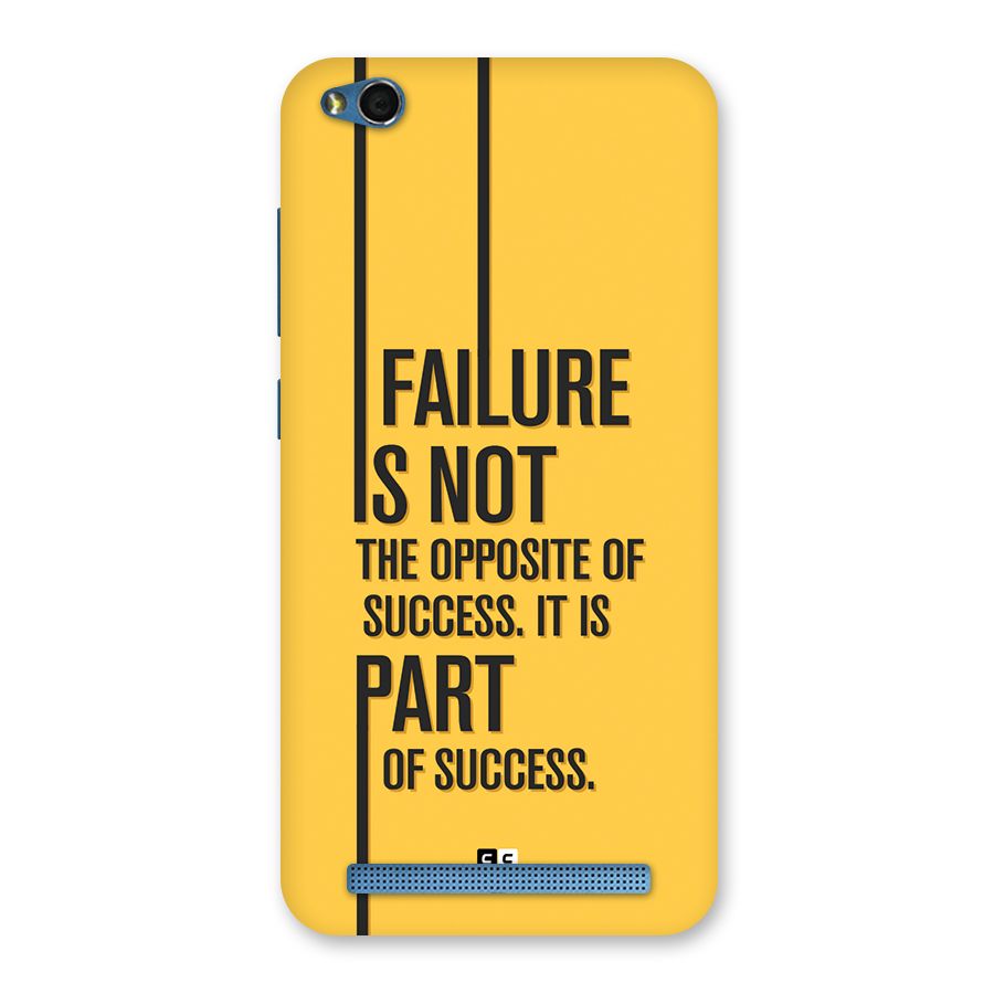 Part Of Success Back Case for Redmi 5A