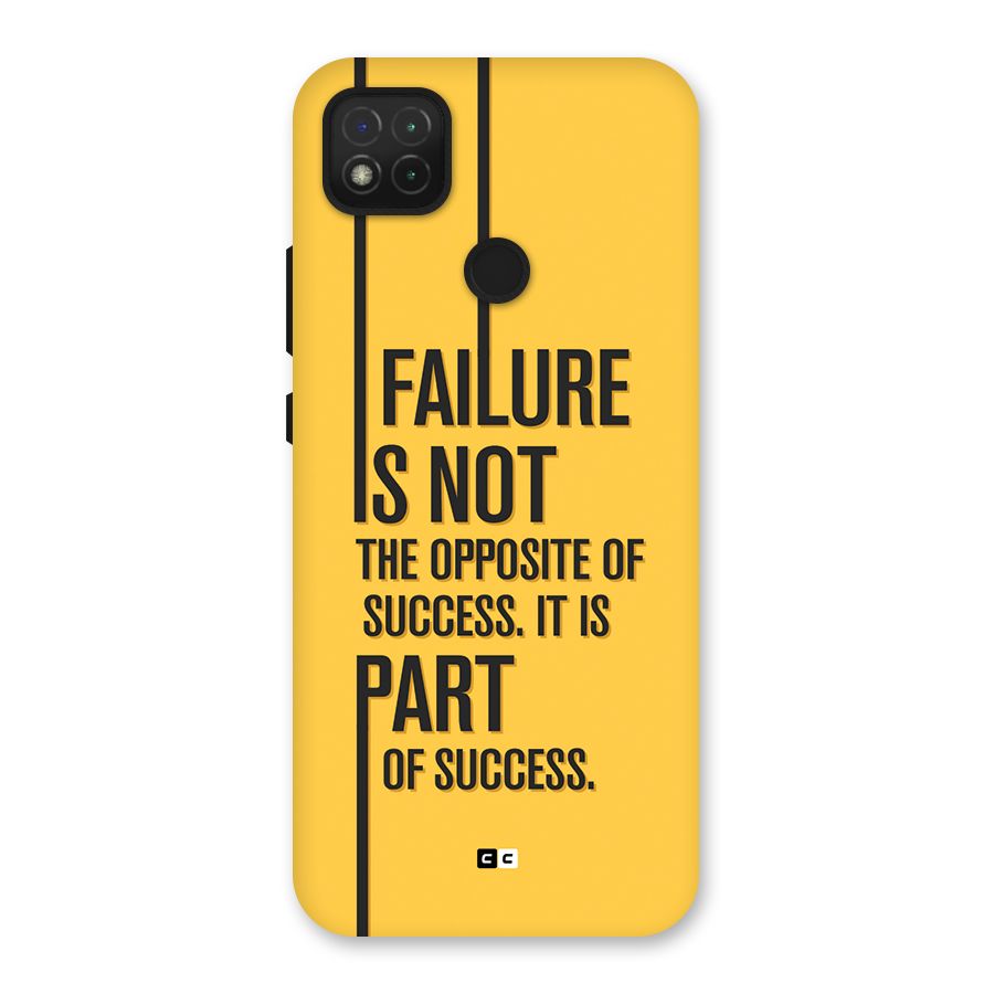 Part Of Success Back Case for Redmi 9 Activ