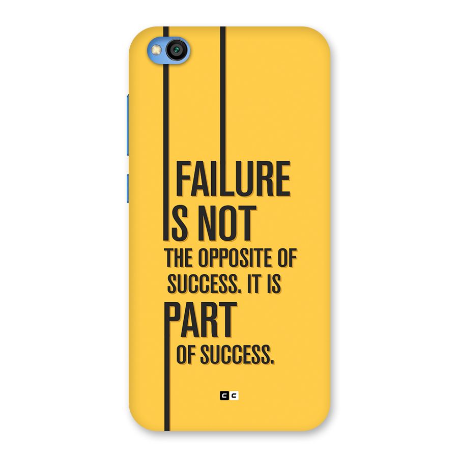 Part Of Success Back Case for Redmi Go