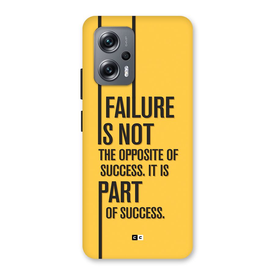 Part Of Success Back Case for Redmi K50i