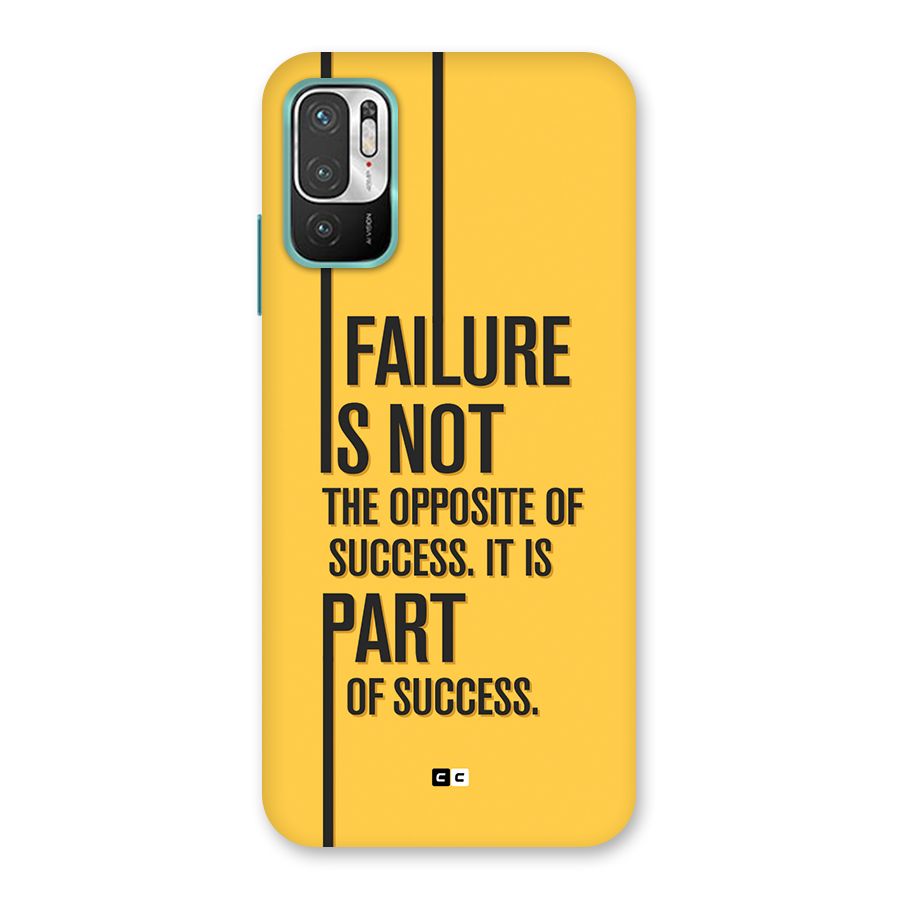 Part Of Success Back Case for Redmi Note 10T 5G