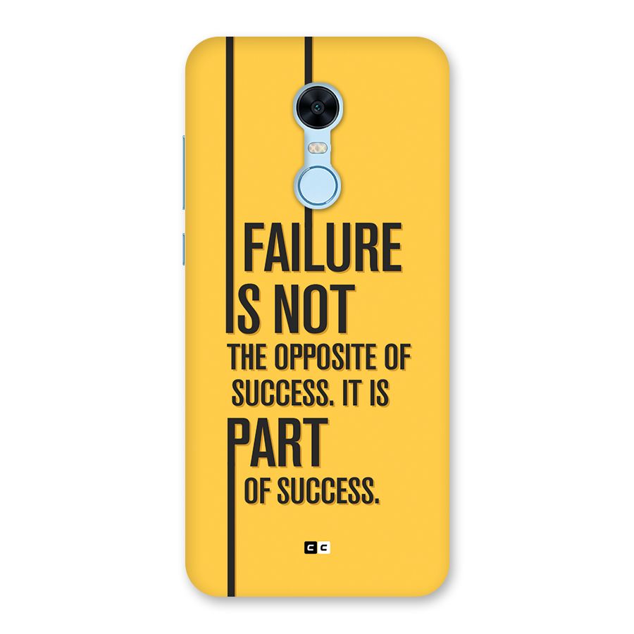 Part Of Success Back Case for Redmi Note 5