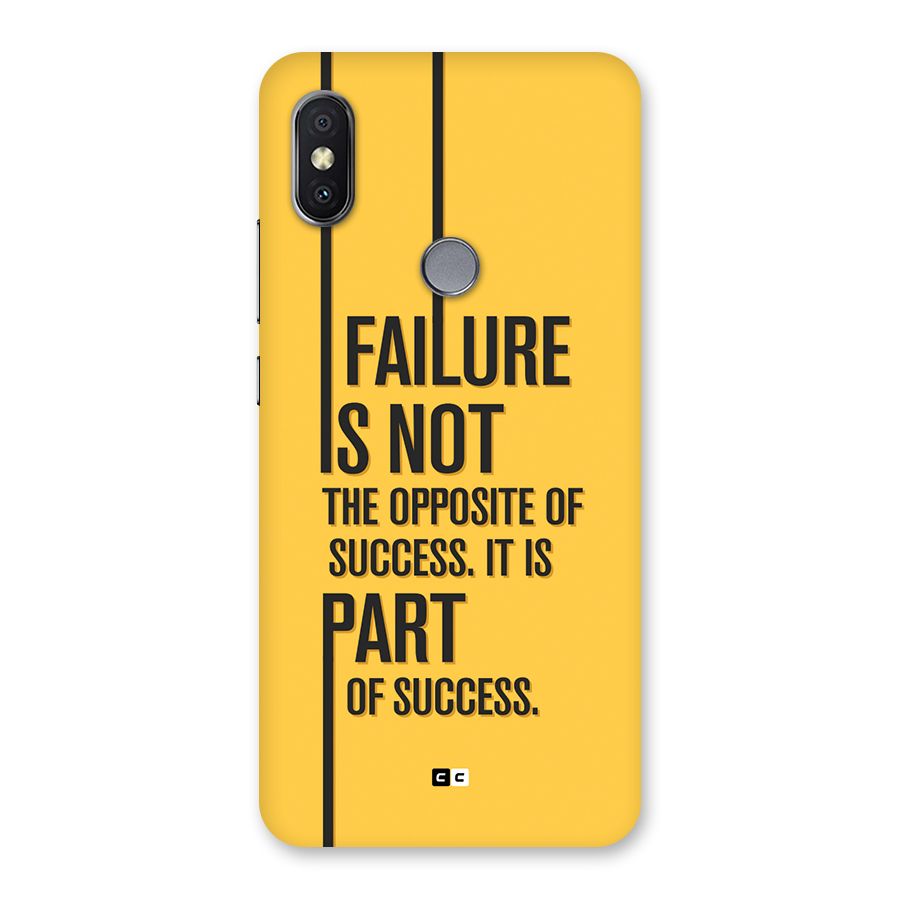 Part Of Success Back Case for Redmi Y2
