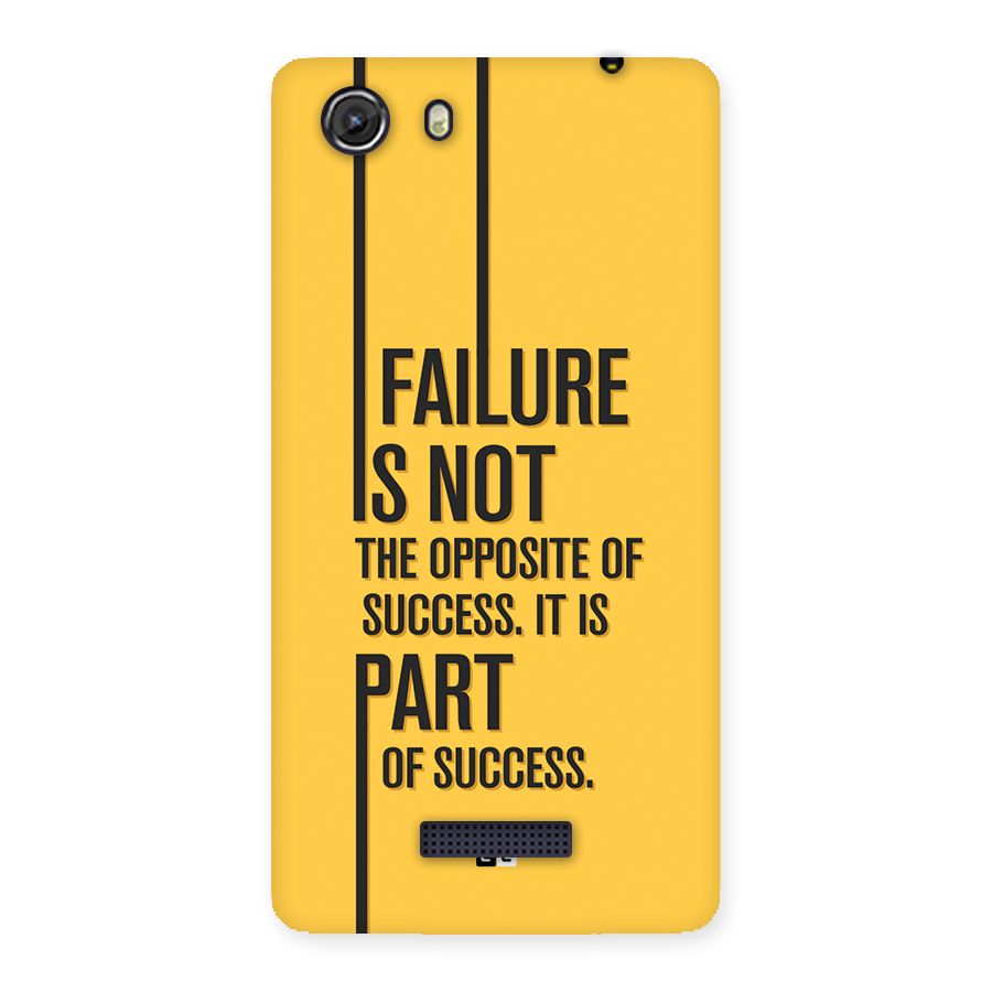 Part Of Success Back Case for Unite 3