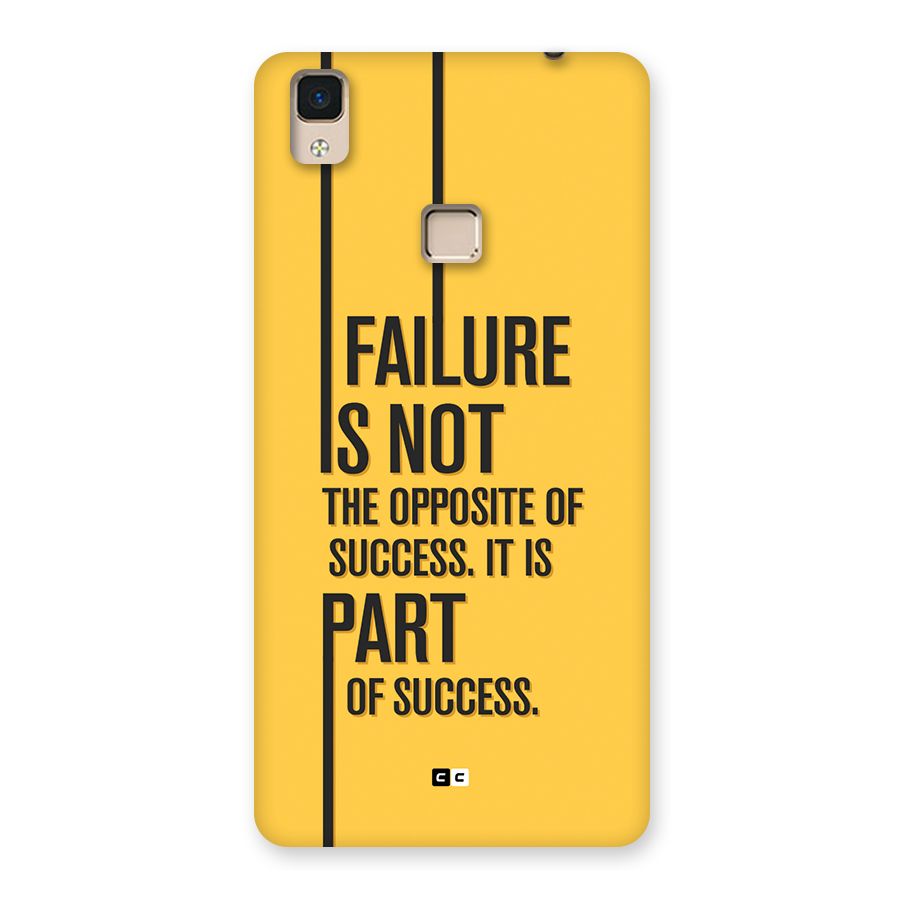 Part Of Success Back Case for V3 Max