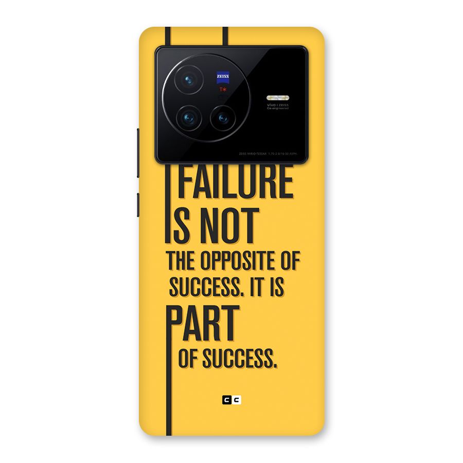Part Of Success Back Case for Vivo X80