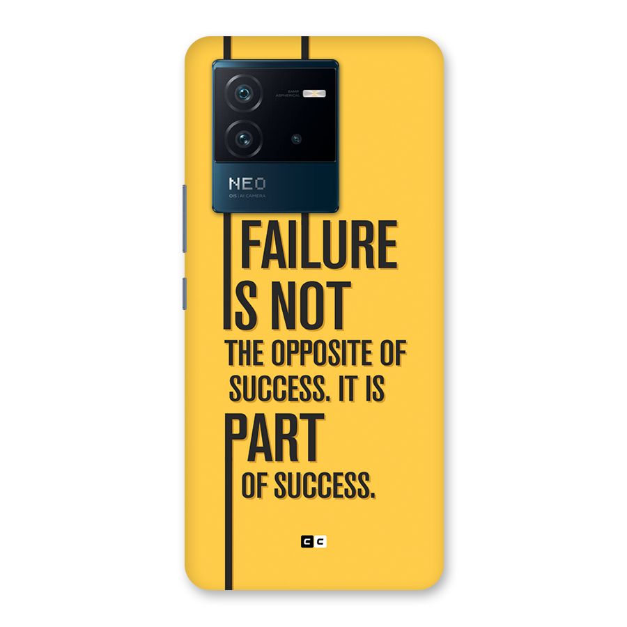 Part Of Success Back Case for Vivo iQOO Neo 6 5G